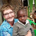 Blessing the orphan children, Kenya 2019